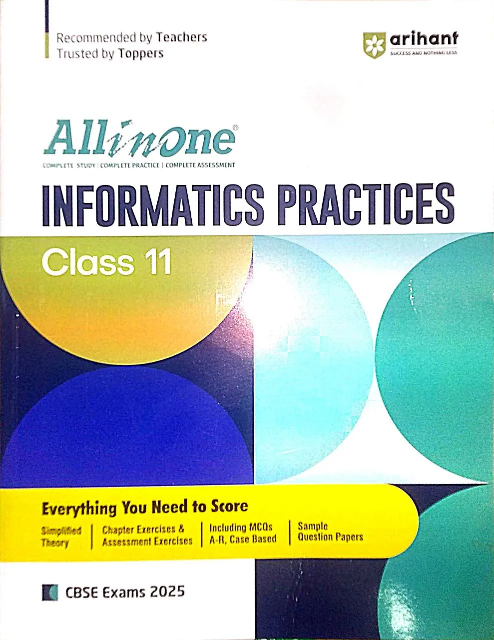 All In One Cbse Informatics Practices-11