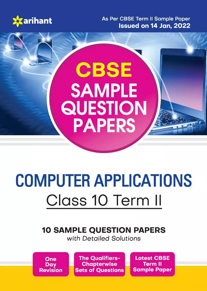 Arihant CBSE Term 2 Computer Applications Class 10 Sample Question ...