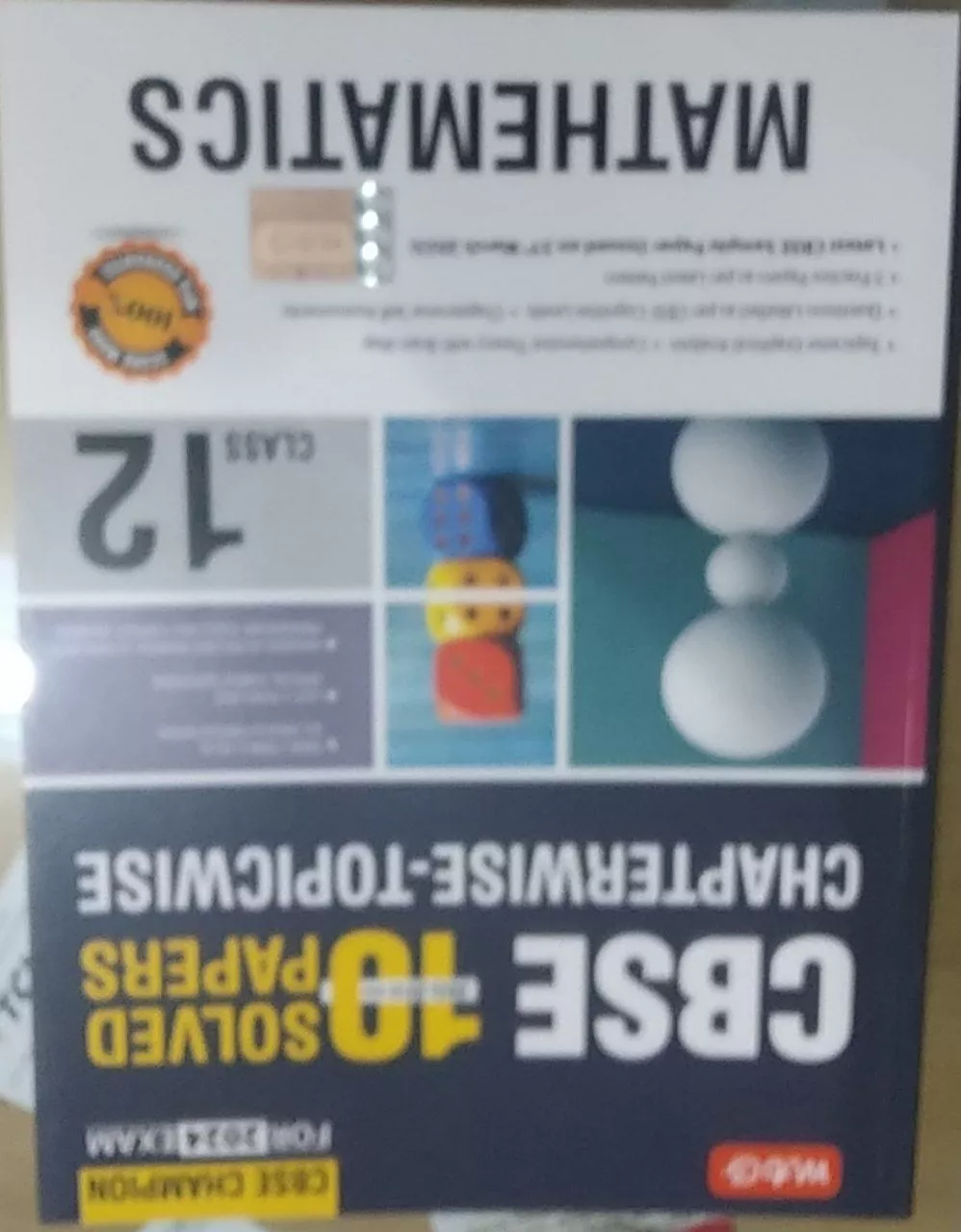 Cbse 10 Yr. Cw Tw Mathematics-12 Solved Paper-2024