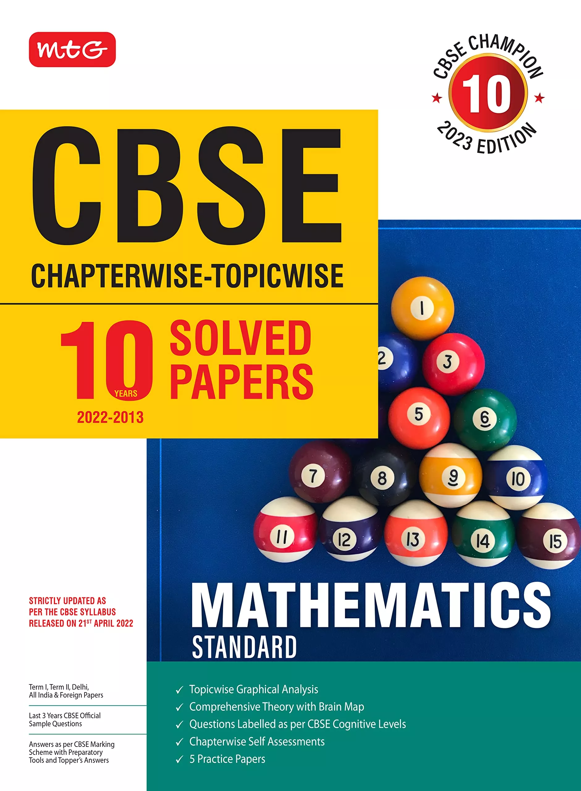 Mtg Cbse 10 Years Chapterwise Topicwise Solved Papers Class 10 Mathematics Standard Cbse Mtg Cbse 10 Years Chapterwise Topicwise Solved Papers Class 10 Mathematics Standard Cbse
