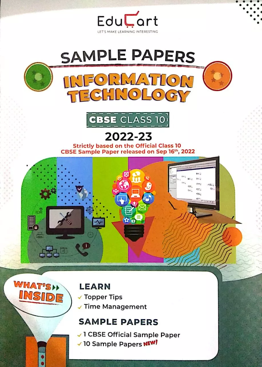 Sample Paper Information Technology ( Class10) 2023 Educart