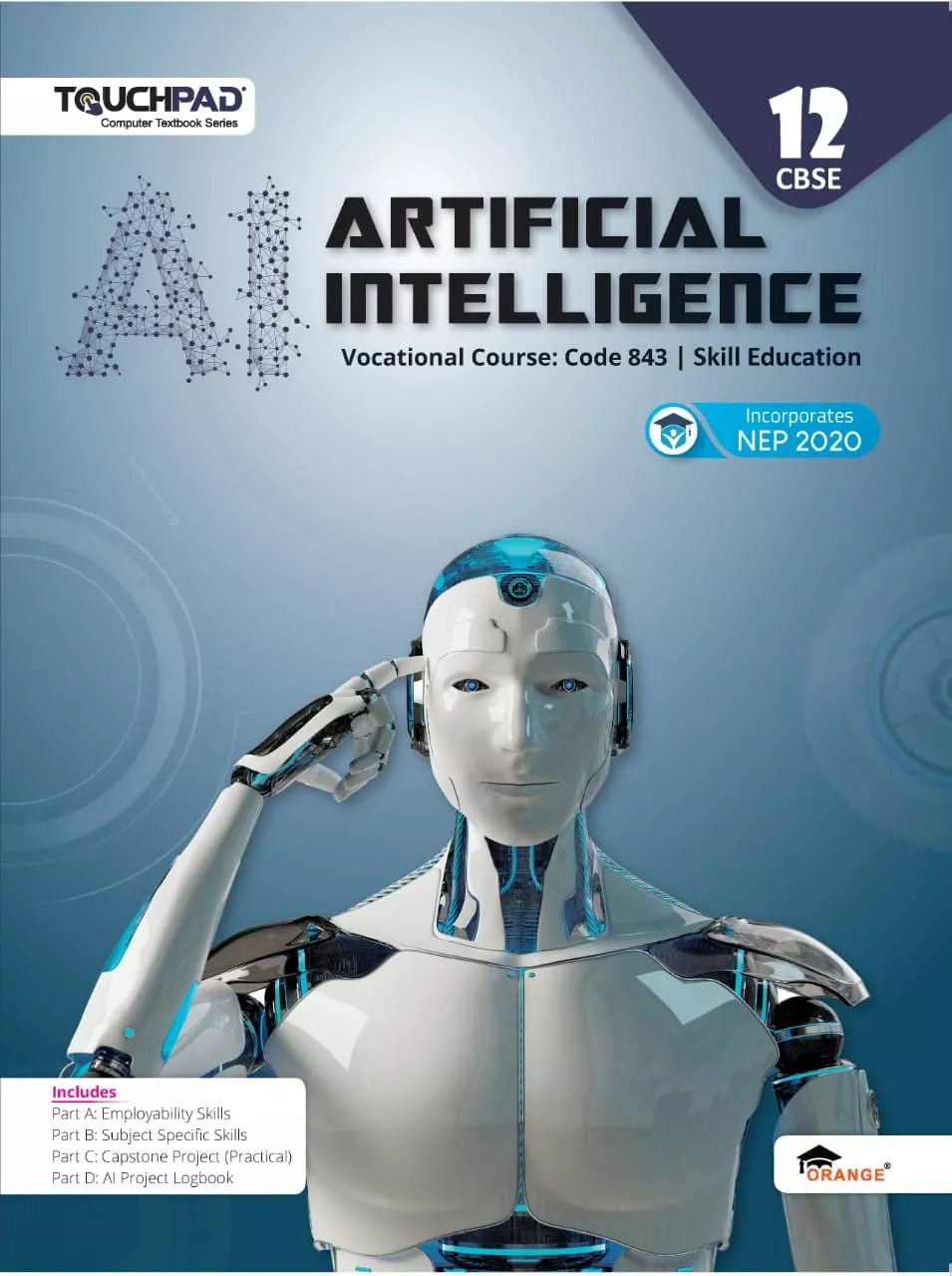 Touchpad Computer Textbook Artificial Intelligence for Class 12