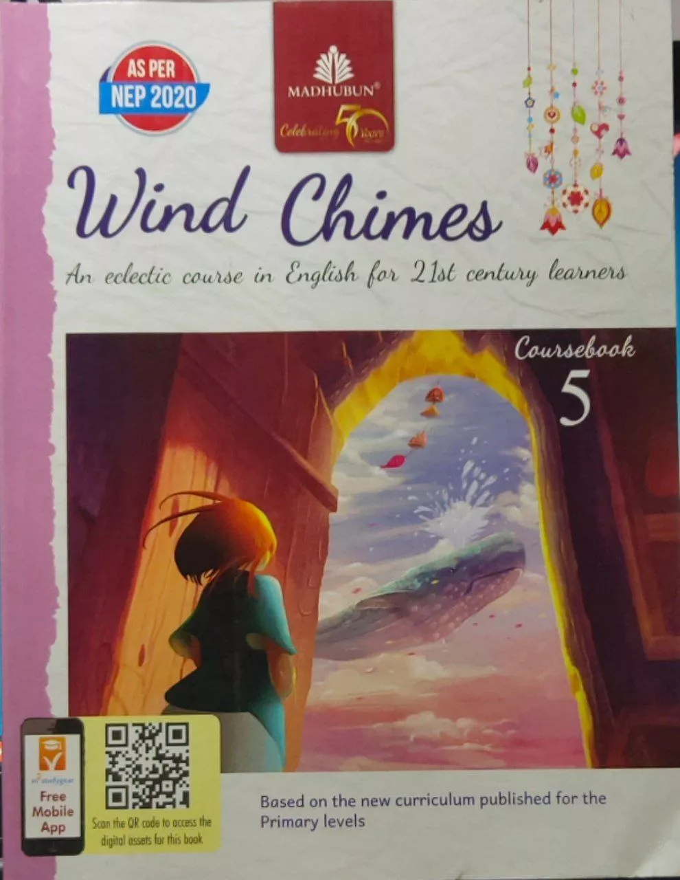 Wind Chimes English Course Book Class 5