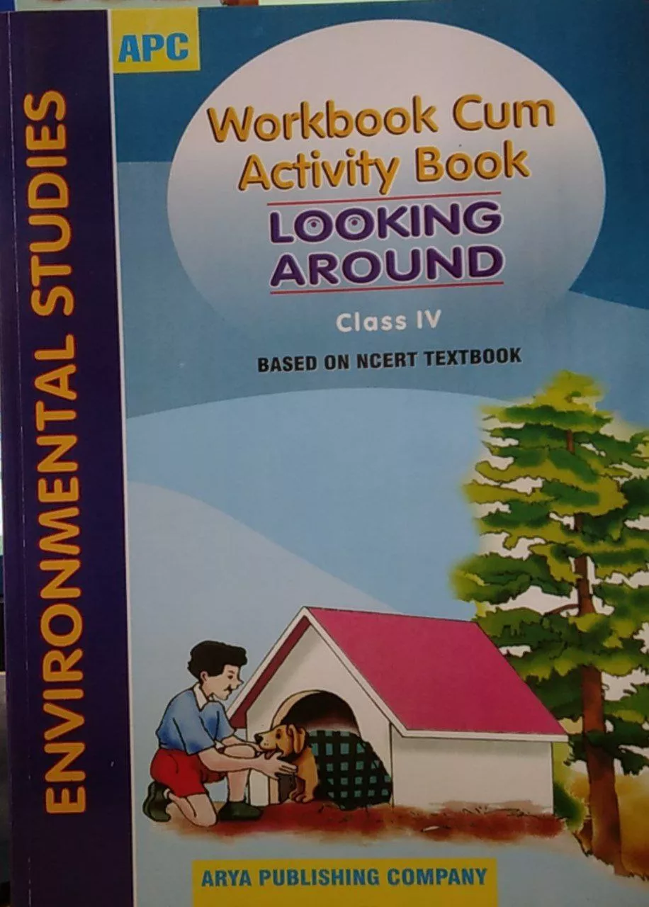 Workbook cum activity book looking around class 4